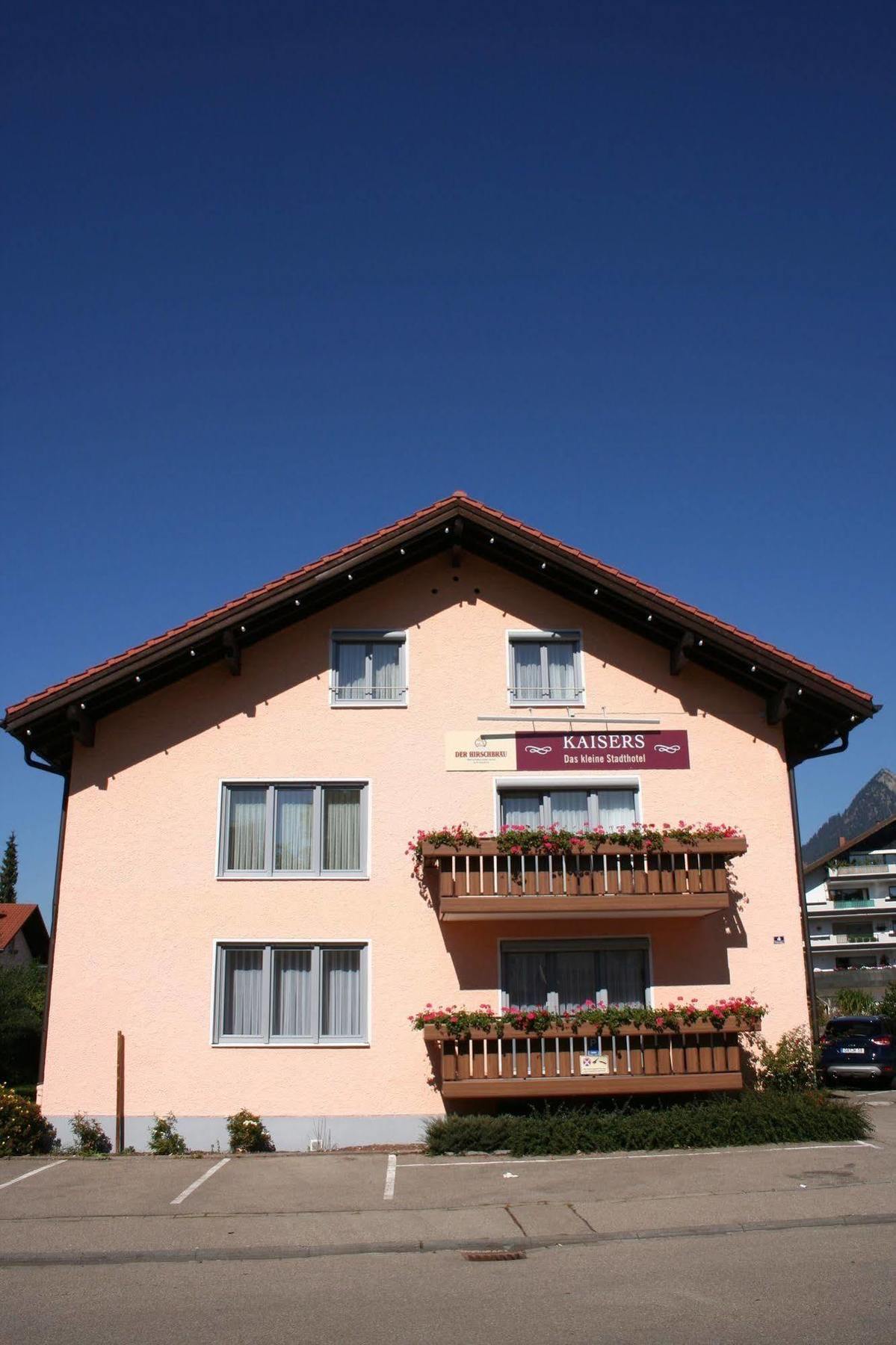 Kaisers Das Kleine Stadthotel Sonthofen Esterno foto