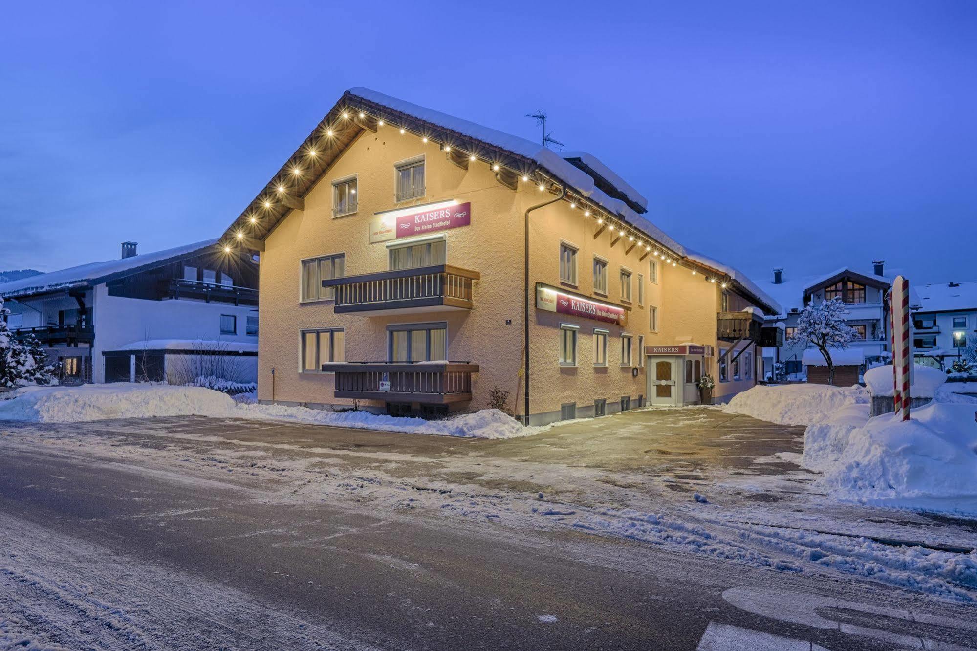 Kaisers Das Kleine Stadthotel Sonthofen Esterno foto