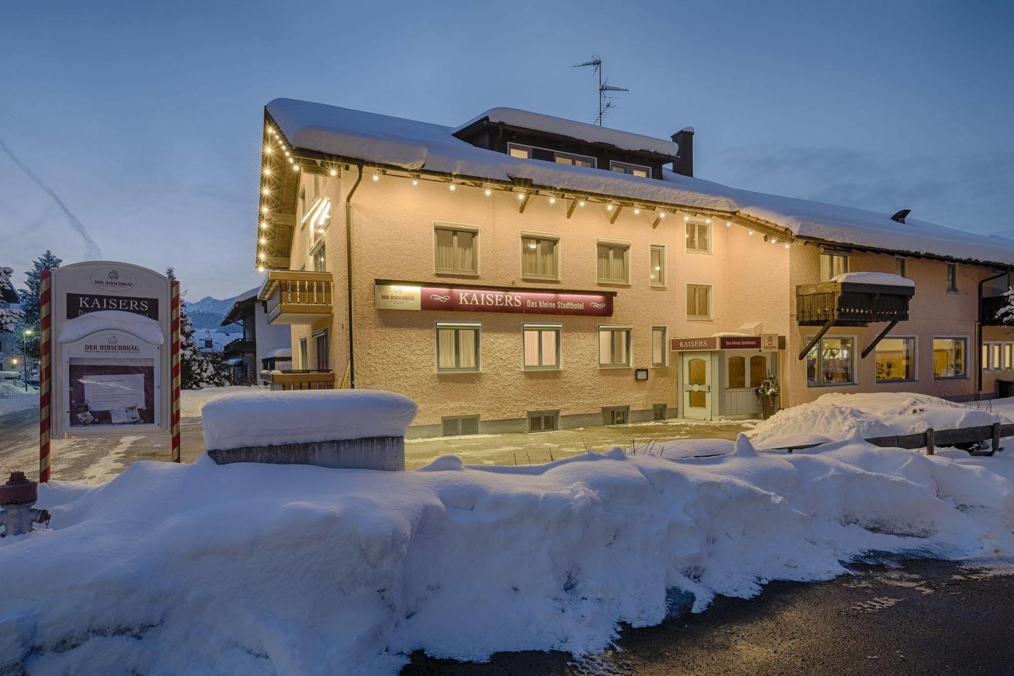 Kaisers Das Kleine Stadthotel Sonthofen Esterno foto